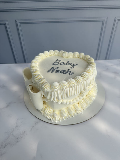 Vintage Cake Corazón